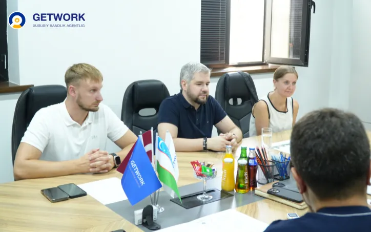 “Getwork” va Latviyaning “Kreiss Logistics” kompaniyasi o‘rtasida strategik hamkorlik uchrashuvi bo‘lib o‘tdi